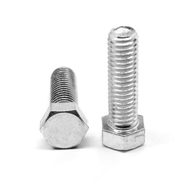 0.63in. -18 x 1.75 in. Fine Threaded Hex Cap Screw, Full Thread, 18-8 Stainless Steel, 50 Piece C398293
