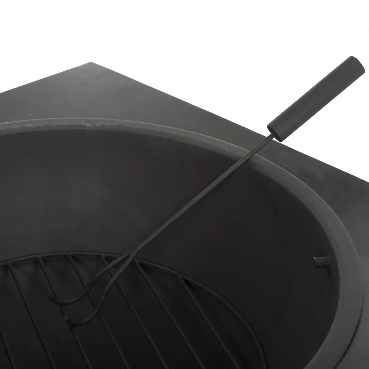 Outdoor Modern Square Fire Pit with Cover F4342