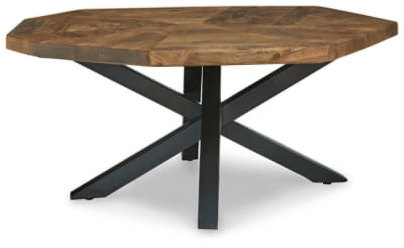 Brown/Black Coffee Table J963