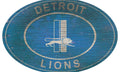 Detroit Lions Heritage Logo Oval X5553