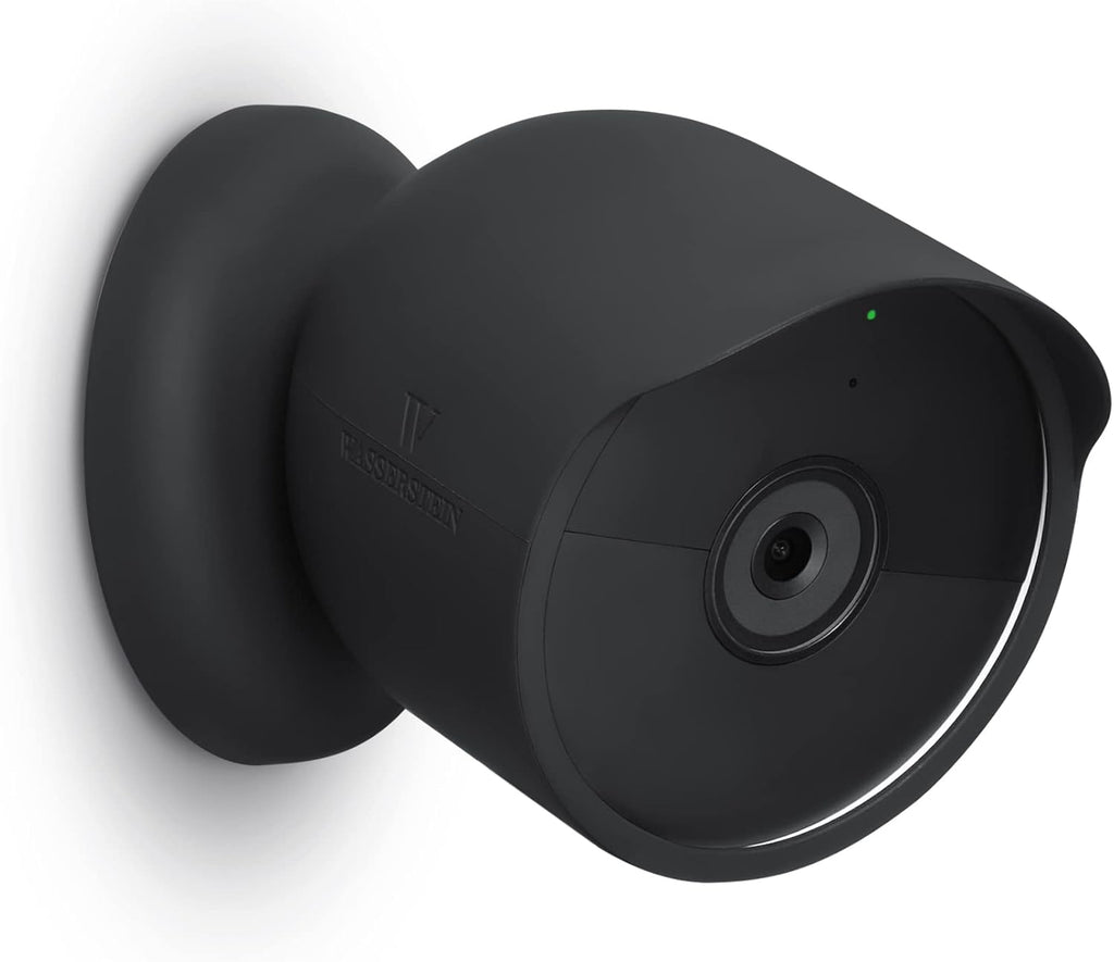 Black Protective Silicone Cover for Google Nest Cam (Battery) M9351