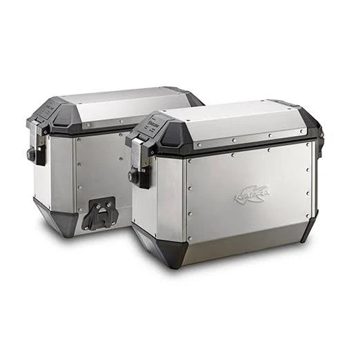 Pair of Side Cases in Aluminum O4483
