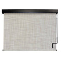 Cordless Hand Crank UV Protection PVC Exterior Roller Shade 72 in. W x 96 in. L E706