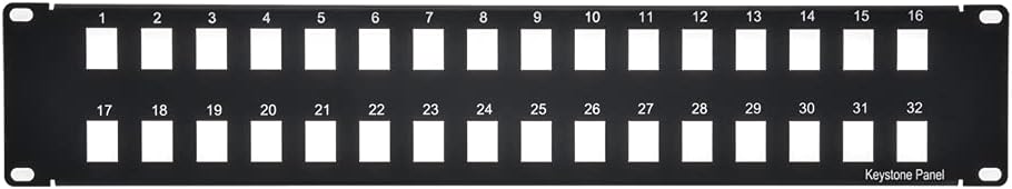 24 Port Blank Patch Panel L7689