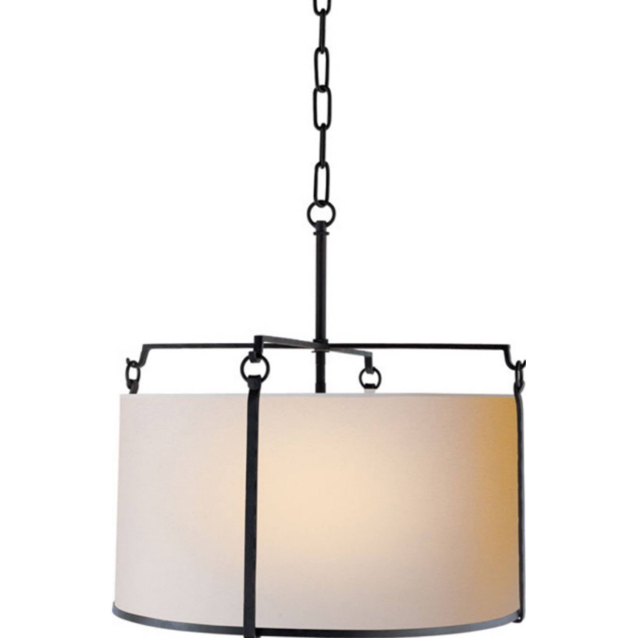 Large Hanging Shade - Black Rust R426065