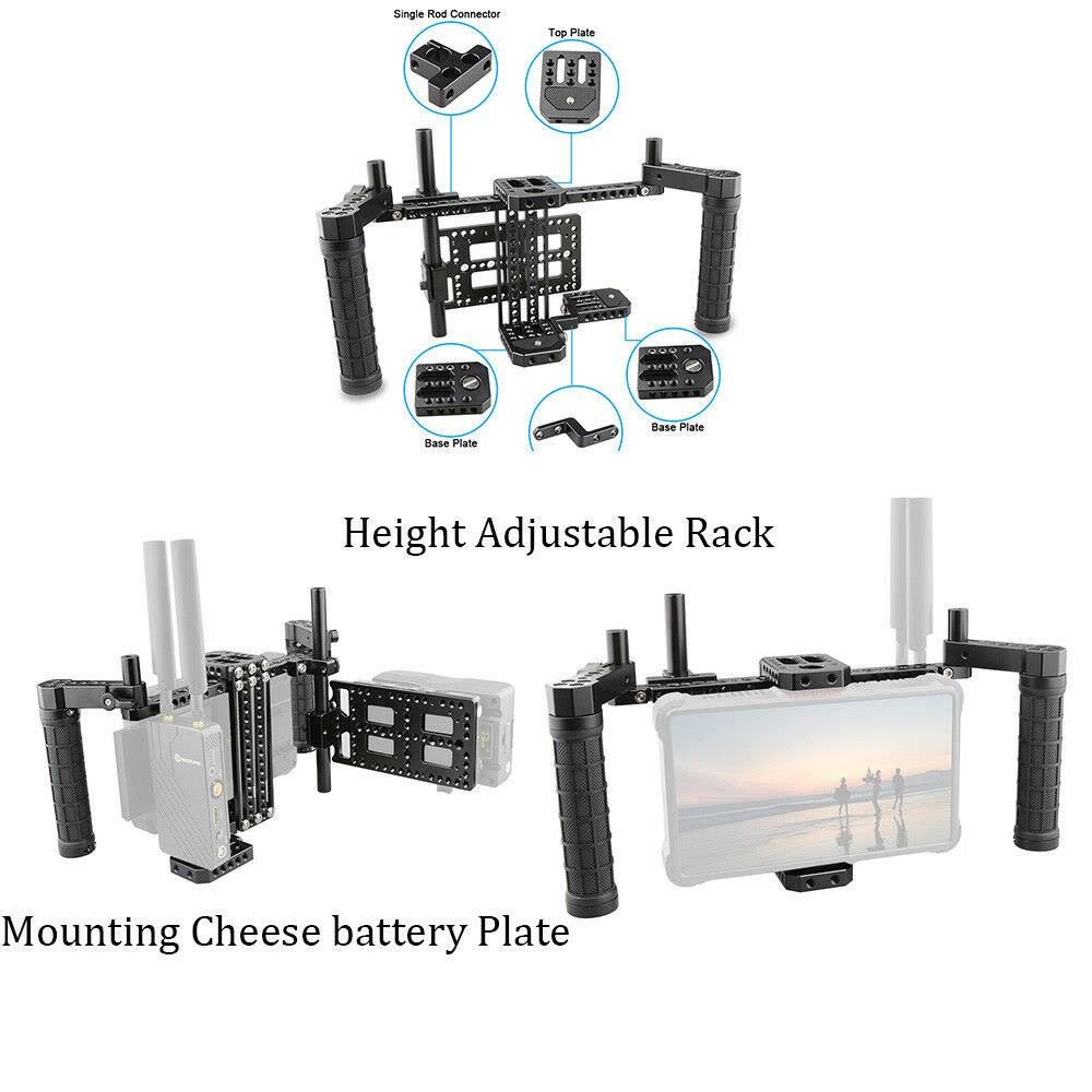 5x22 7x22 DSLR Camera LCD Monitor Cage Kit V6927