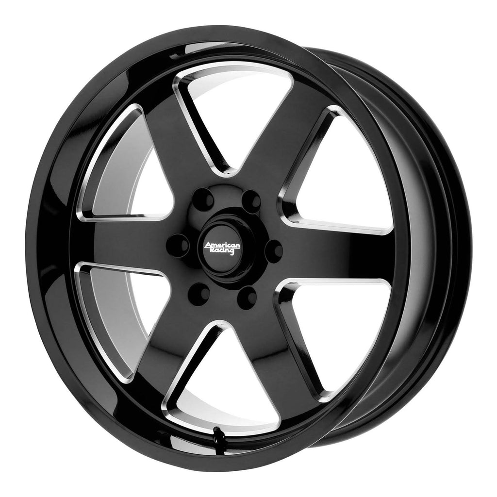 Black Milled 18x9 5x127 12mm Wheel E85150