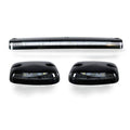 Black LED Cab Roof Lights with Clear Lens A490555