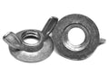 1/4-20 x 3/4 x 1 Coarse Thread Die Cast Wing Nut with Flange Zinc Alloy Pk 1000 V84631