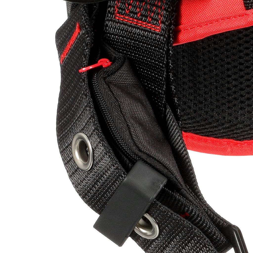 Vest-Style Harnesses with Back D-Ring, Quick Connect Buckles O17157
