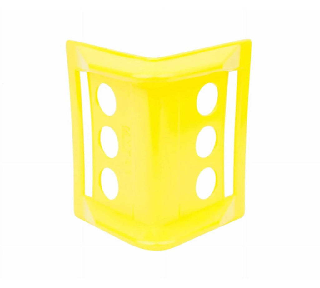 120 Pack Yellow 4" Flatbed Edge Protectors with Carrying Case L7986