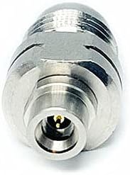 1.85 mm Female to SMPM Male Microwave Adapter, DC to 67 GHz, 50 Ohm, Stainless Steel Body E204170