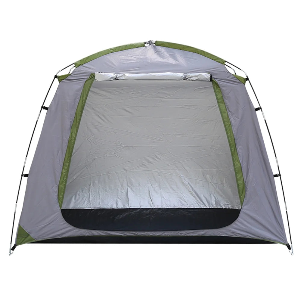 Silver Coated Polyester Waterproof Bike Shelter Storage Shed F877
