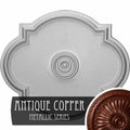 Hand-Painted Antique Copper Ceiling Medallion G177