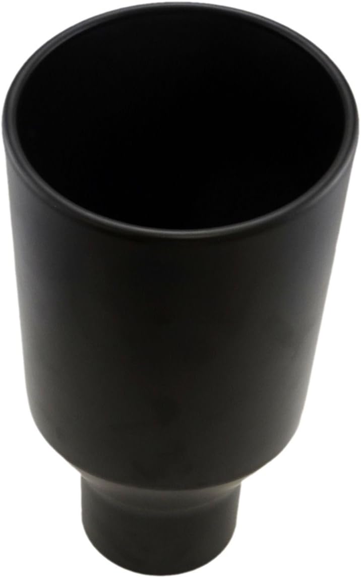 Black Stainless Steel Slant Cut Exhaust Tip Pack of 2 Y16490