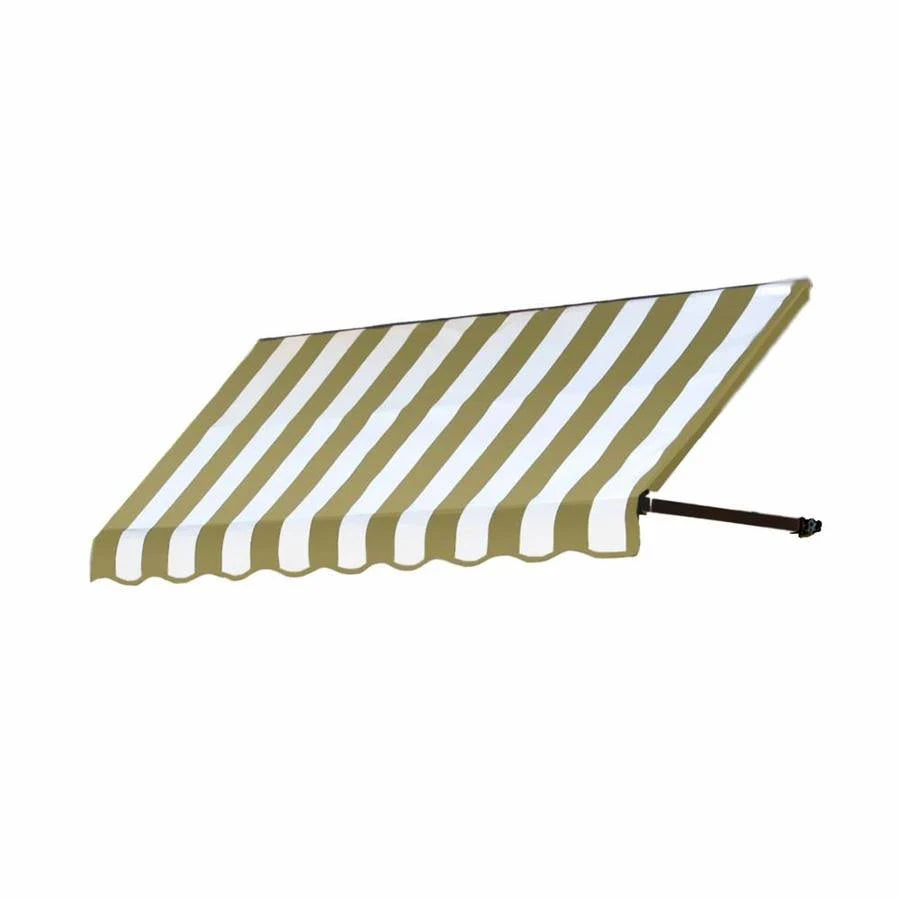 Off-White Striped Fixed Awning Y8500