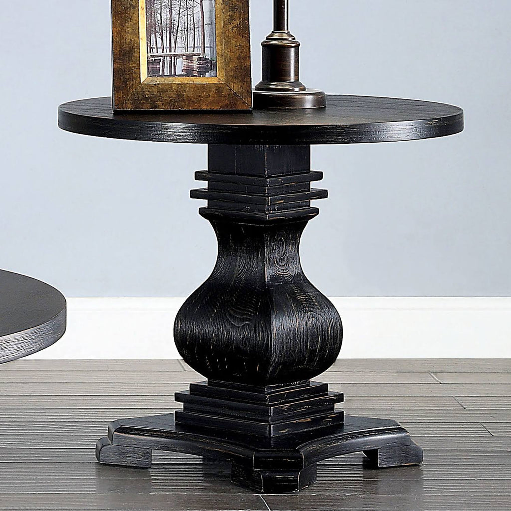 Antique Black Coffee Table F636