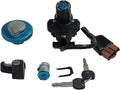 Ignition Switch Fuel Gas Cap Cover Seat Lock Key Set for Honda CRF250L 2013-2021, Pack of 2 Z453