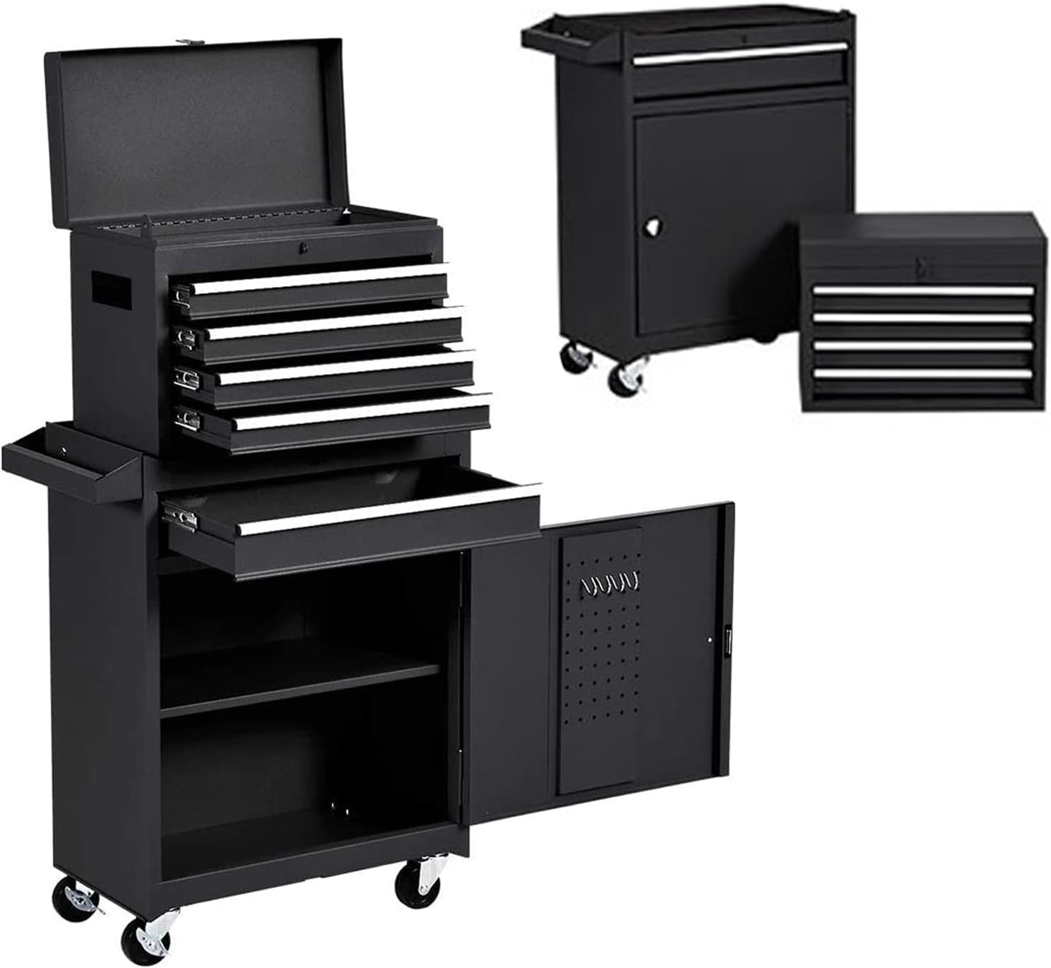 5-Drawer Rolling Tool Chest with Lockable Drawers I2266