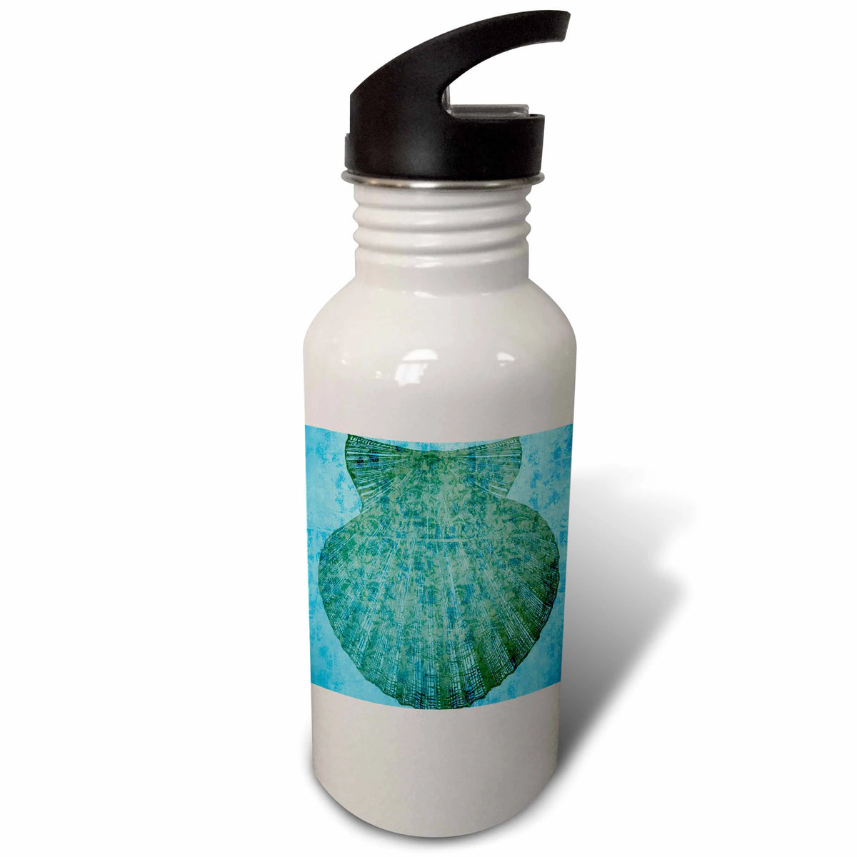 21 oz Beach Themed Sports Water Bottle C6906