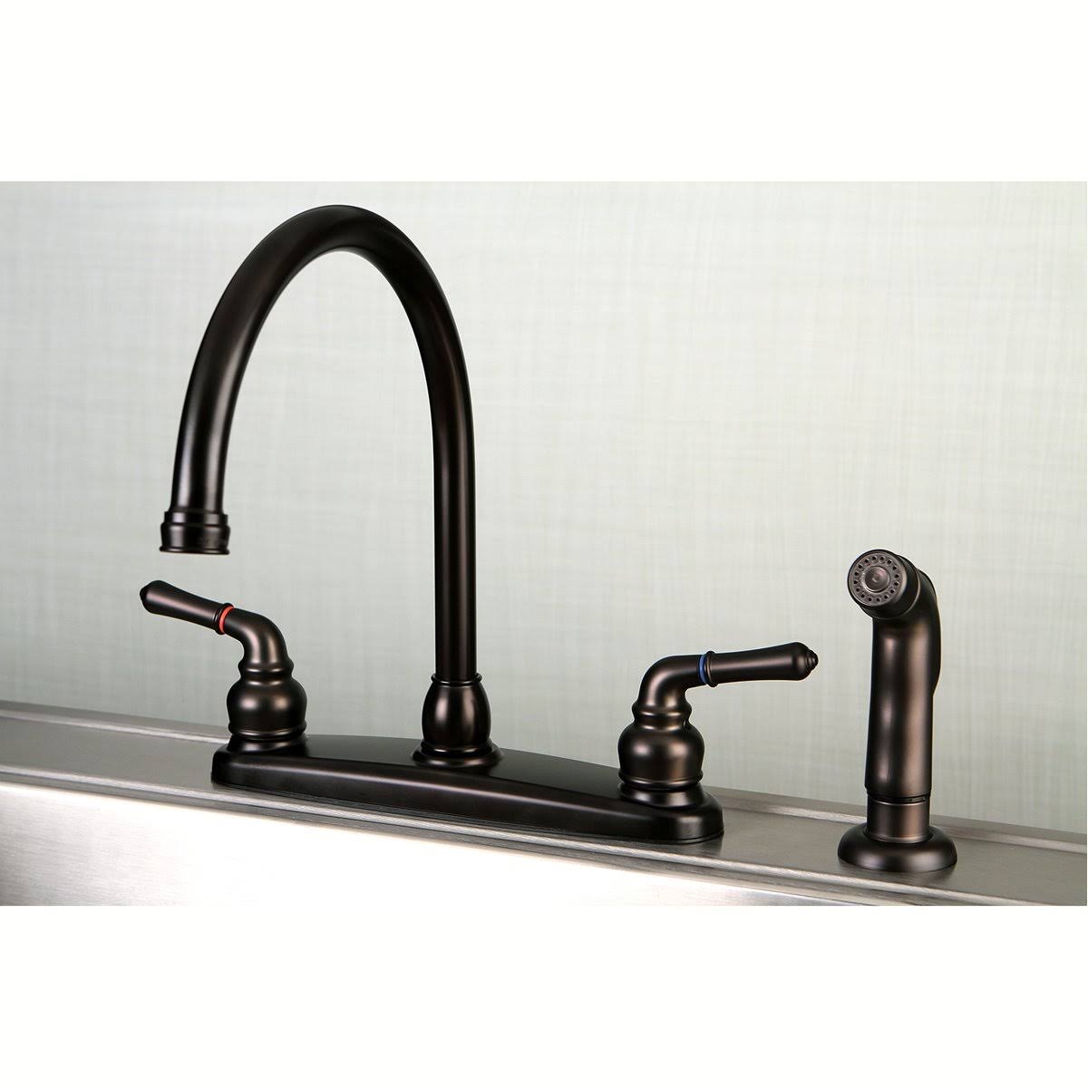 Oil Rubbed Bronze Centerset Kitchen Faucet Q542524