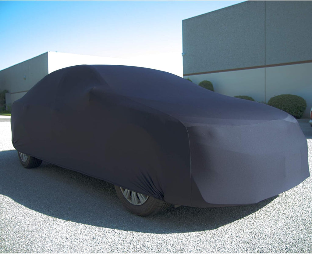 Black Satin Semi Custom Fit Car Cover X9770