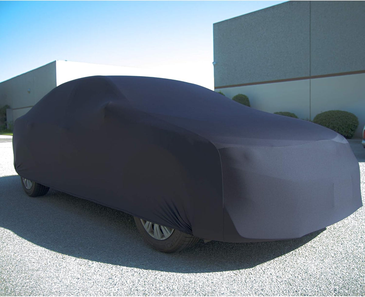 Black Satin Semi Custom Fit Car Cover X9770