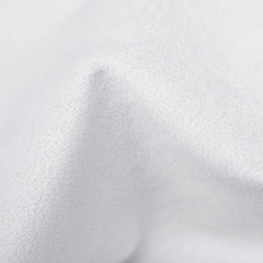 White Velvet Storage Bench Q956356