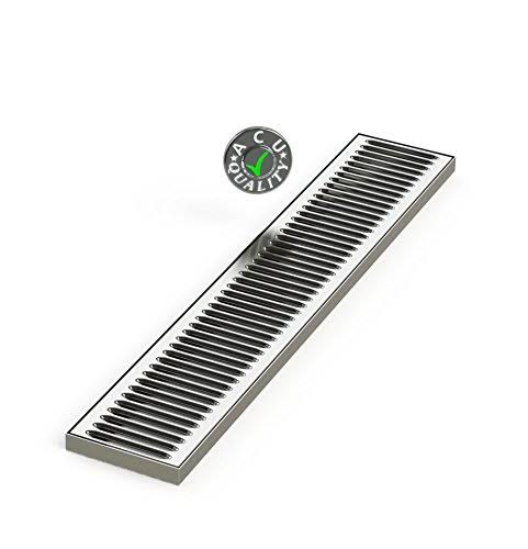 Stainless Steel #4 Brushed Finish Surface Mount Drip Tray P2153