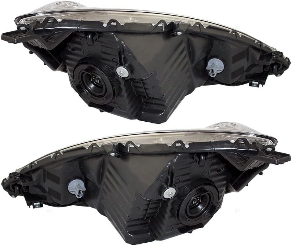 Chrome Bezels Headlights for Honda Q4448