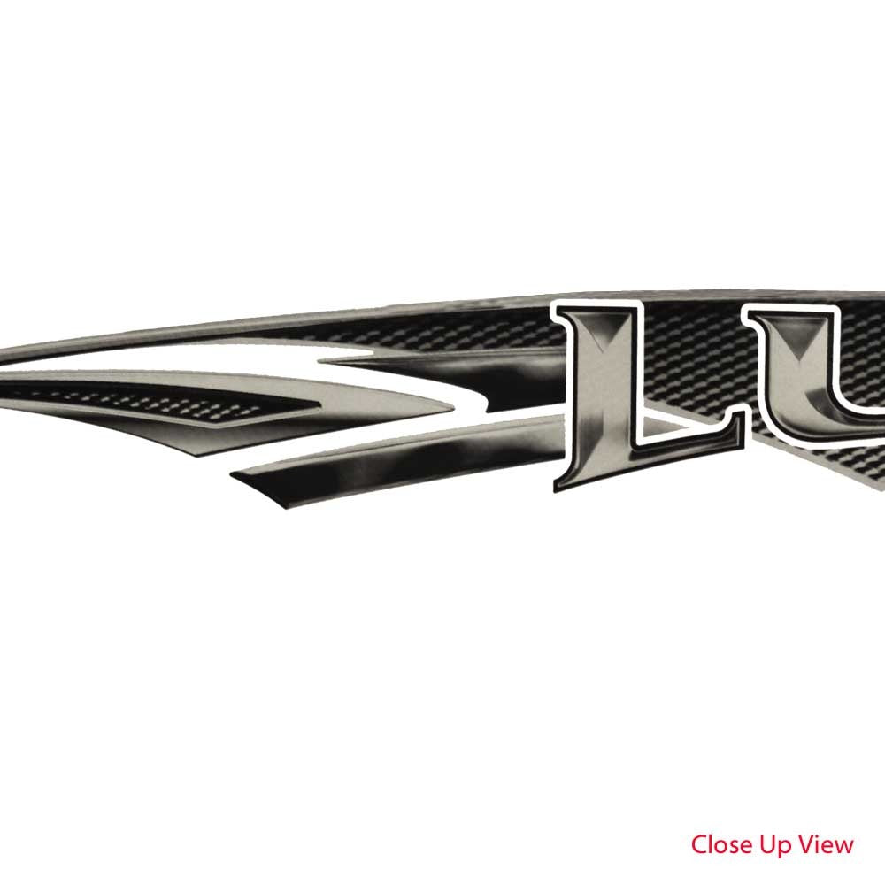 Black Gray Boat Decal Stickers (Set of 2) B25063