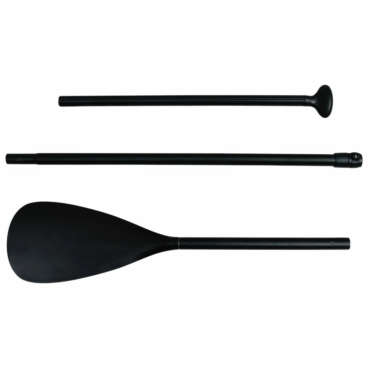 Inflatable Paddleboard Set Black and White O86929