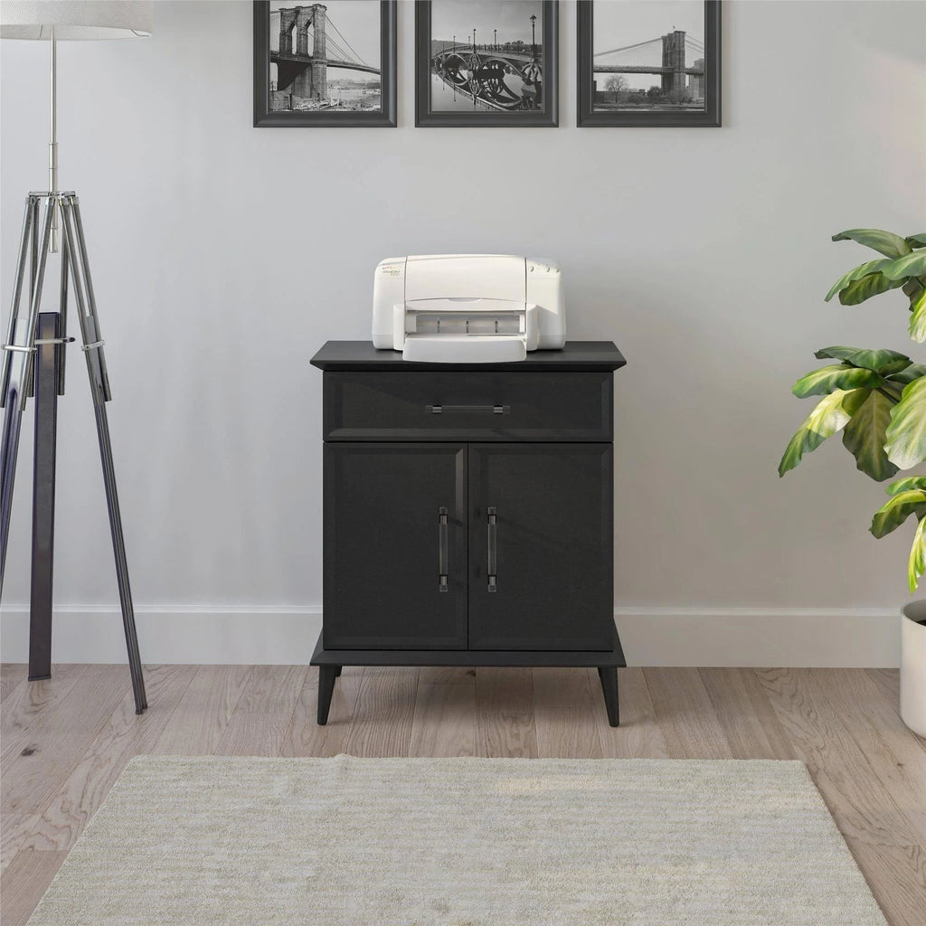 Black Storage Cabinet J481