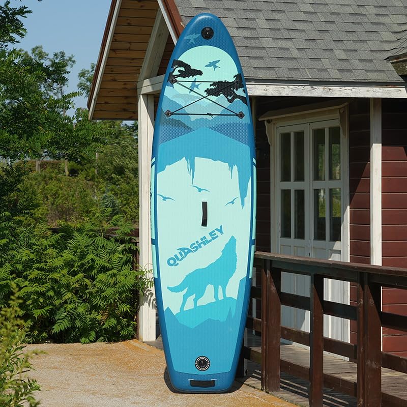 Inflatable Stand Up Paddle Board with Accessories, 11'x33 x6, Max 330lbs W309