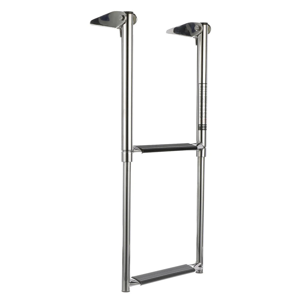 2 Step Folding Ladder Stainless Steel L6638