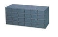 Gray Cold Rolled Steel Storage Cabinet, 24 Drawer Q6477