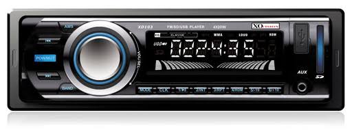 FM and MP3 Car Stereo Receiver with USB Port and SD Card Slot J303