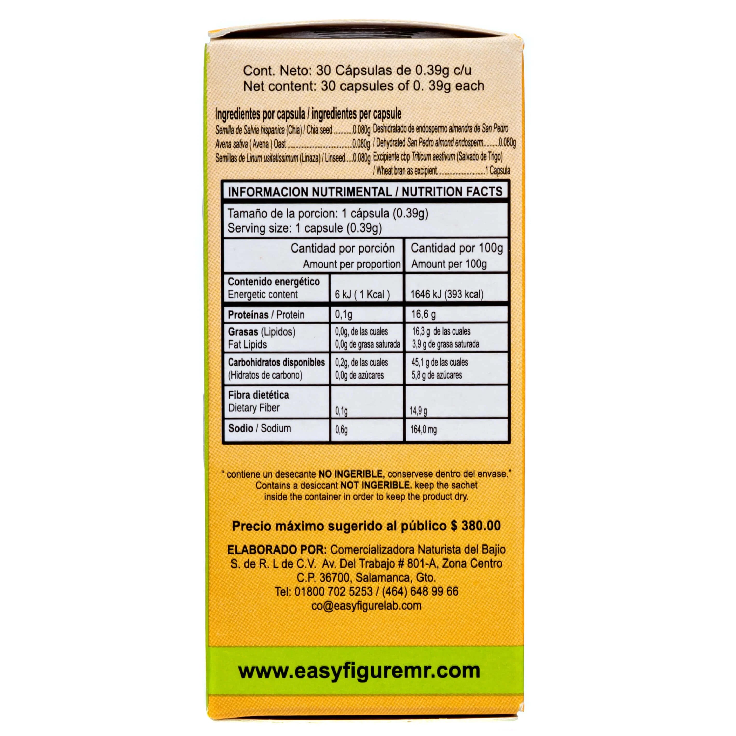 30 Capsules Weight Loss Supplement M9707