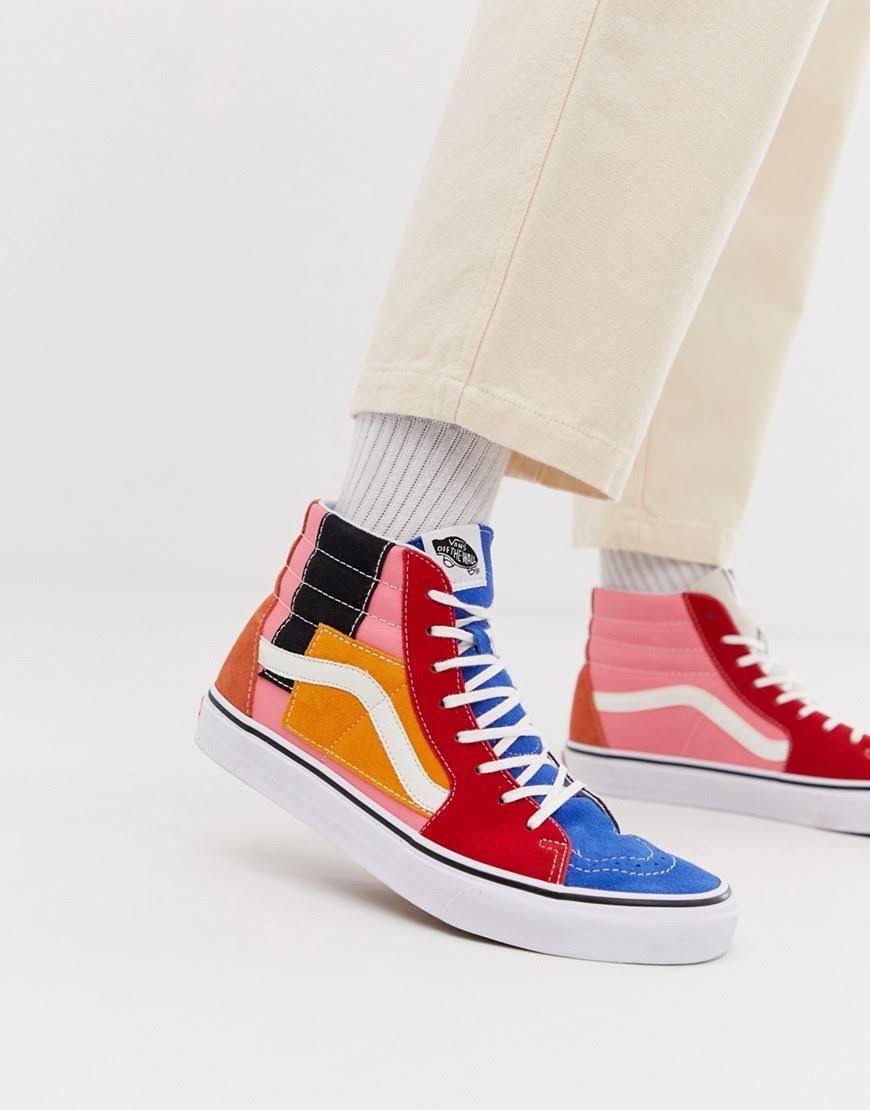 Multi True White Sk8-Hi Shoes P283361