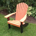 Orange Recycled Plastic Adirondack Chair C247535