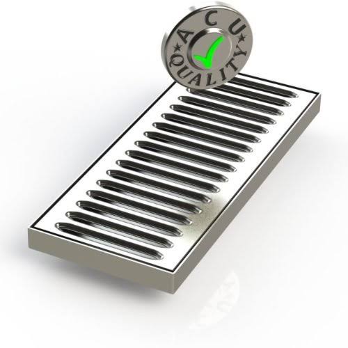 Stainless Steel #4 Brushed Finish Surface Mount Drip Tray P2153