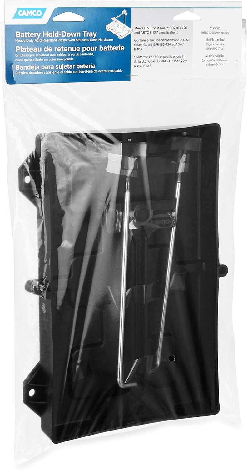 Black Battery Hold-Down Tray B805933