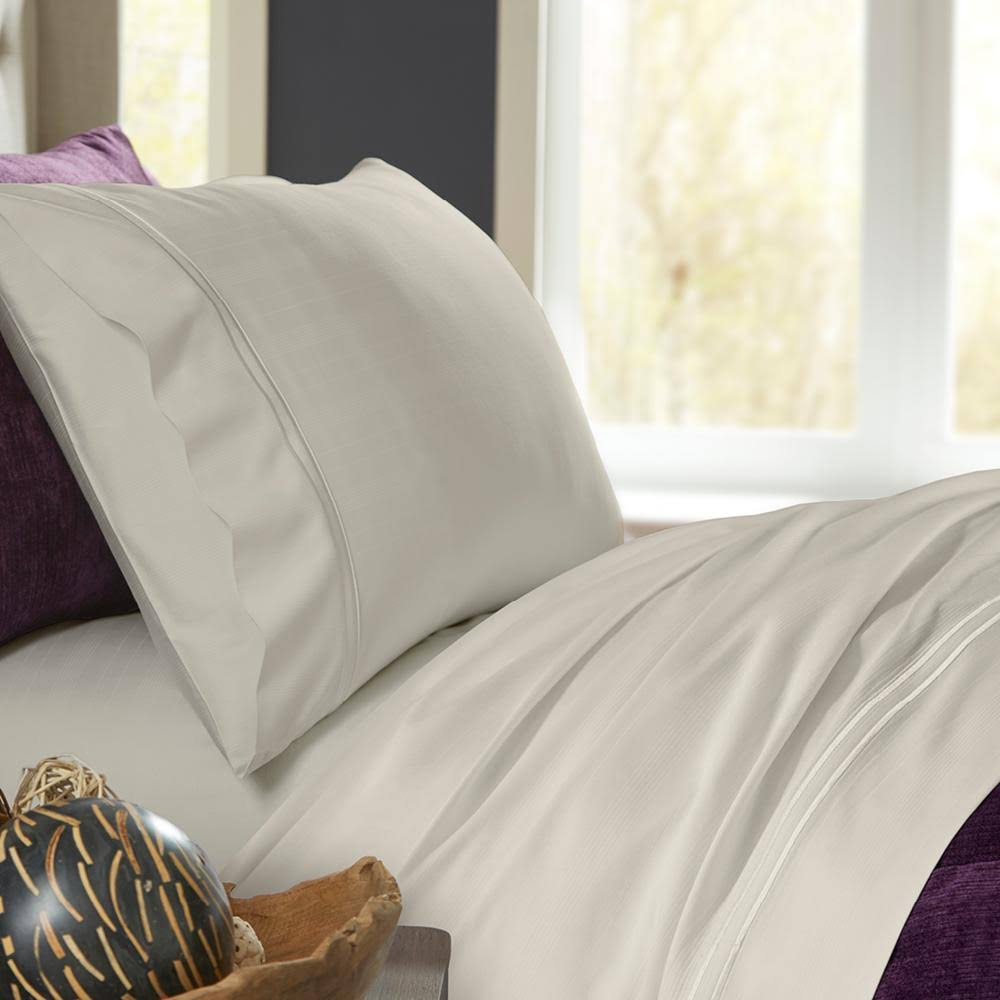 Lilac Cal King Bamboo Rayon Sheet Set L734588