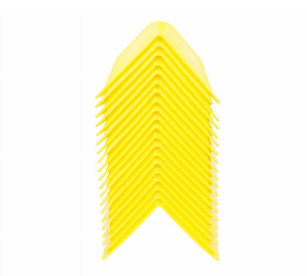 120 Pack Yellow 4" Flatbed Edge Protectors with Carrying Case L7986