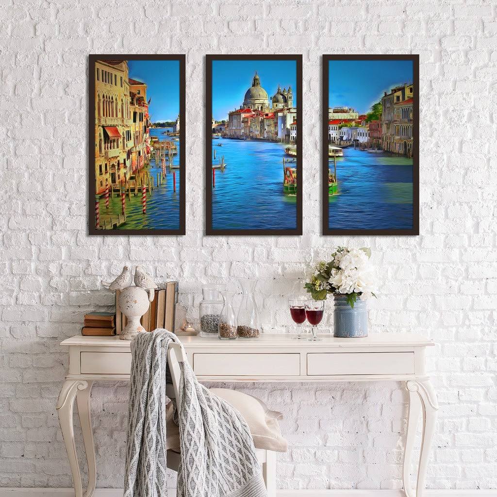 3 Piece Framed Graphic Art Set V46534