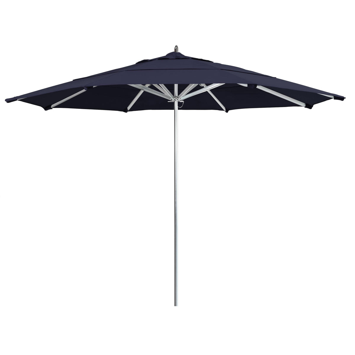 Navy Aluminum Pole Market Umbrella with Push Lift B935