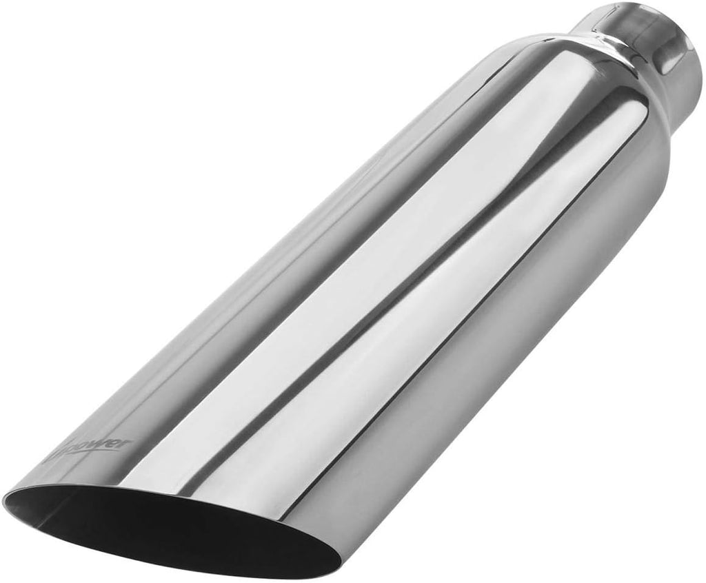 2.5" to 4" Stainless Steel Weld-On Exhaust Tips, Pack of 2 C353166