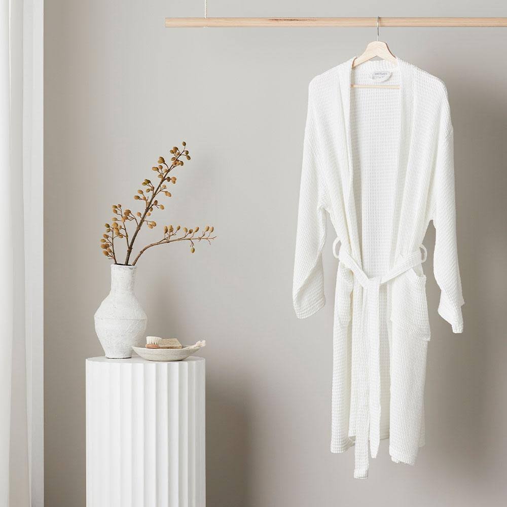 Sage Waffle Robe I3713