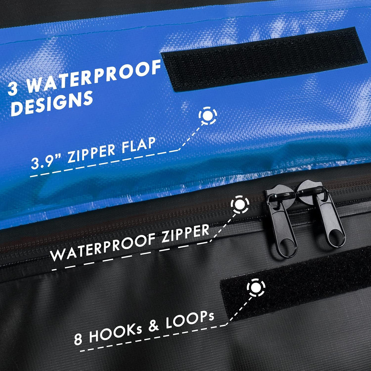21 CUFT Waterproof Rooftop Cargo Carrier A1616