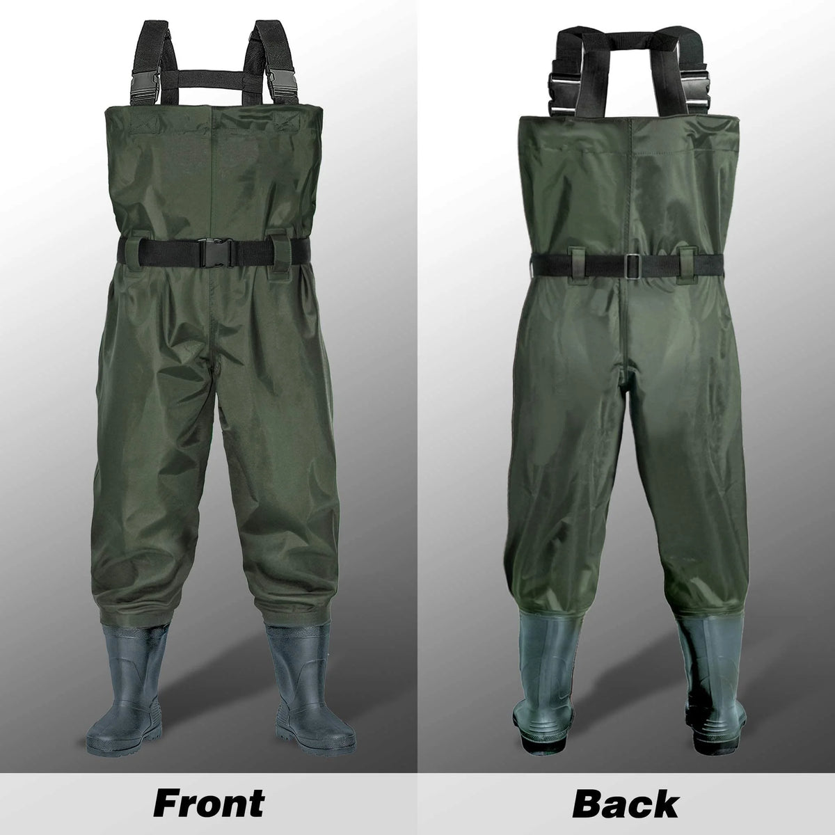 Fishing Waders with PVC Boots O375